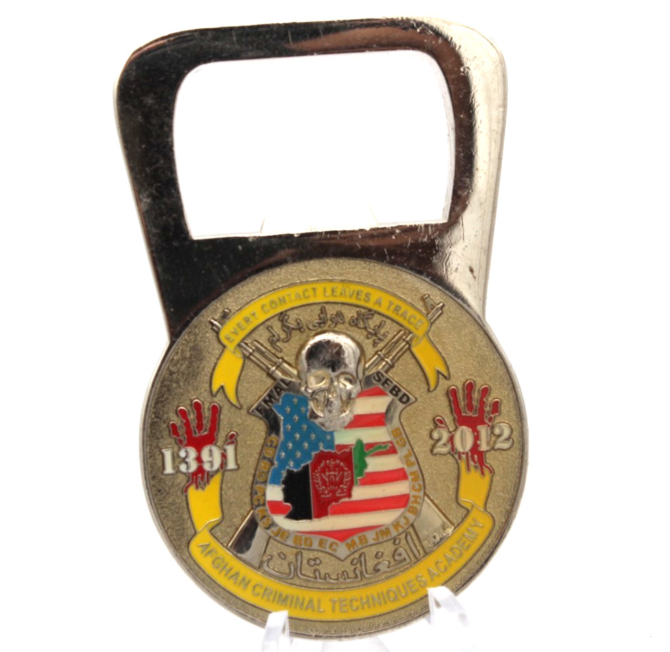 ACTA 2.4" Bottle Opener • Operation Enduring Freedom Afghanistan Medallion
