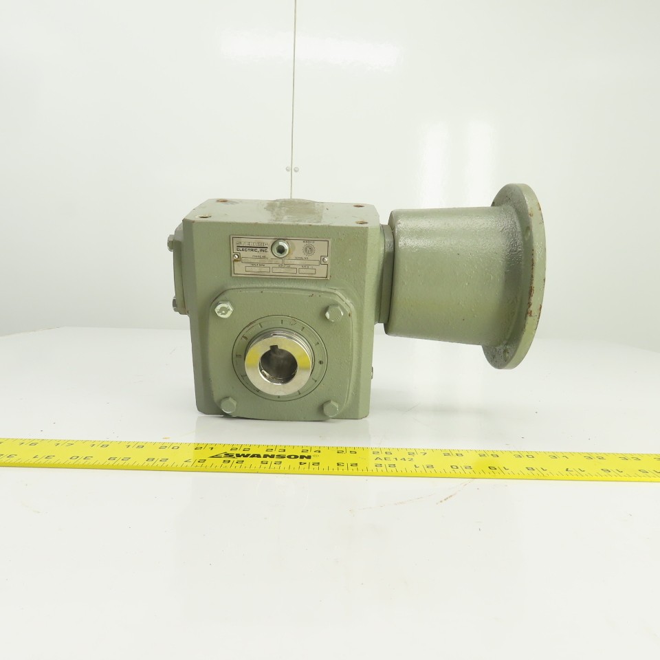 Sterling 2238FHC03056122 30:1 Ratio Thru Shaft Gear Box Reducer 58.3RPM 1.3HP