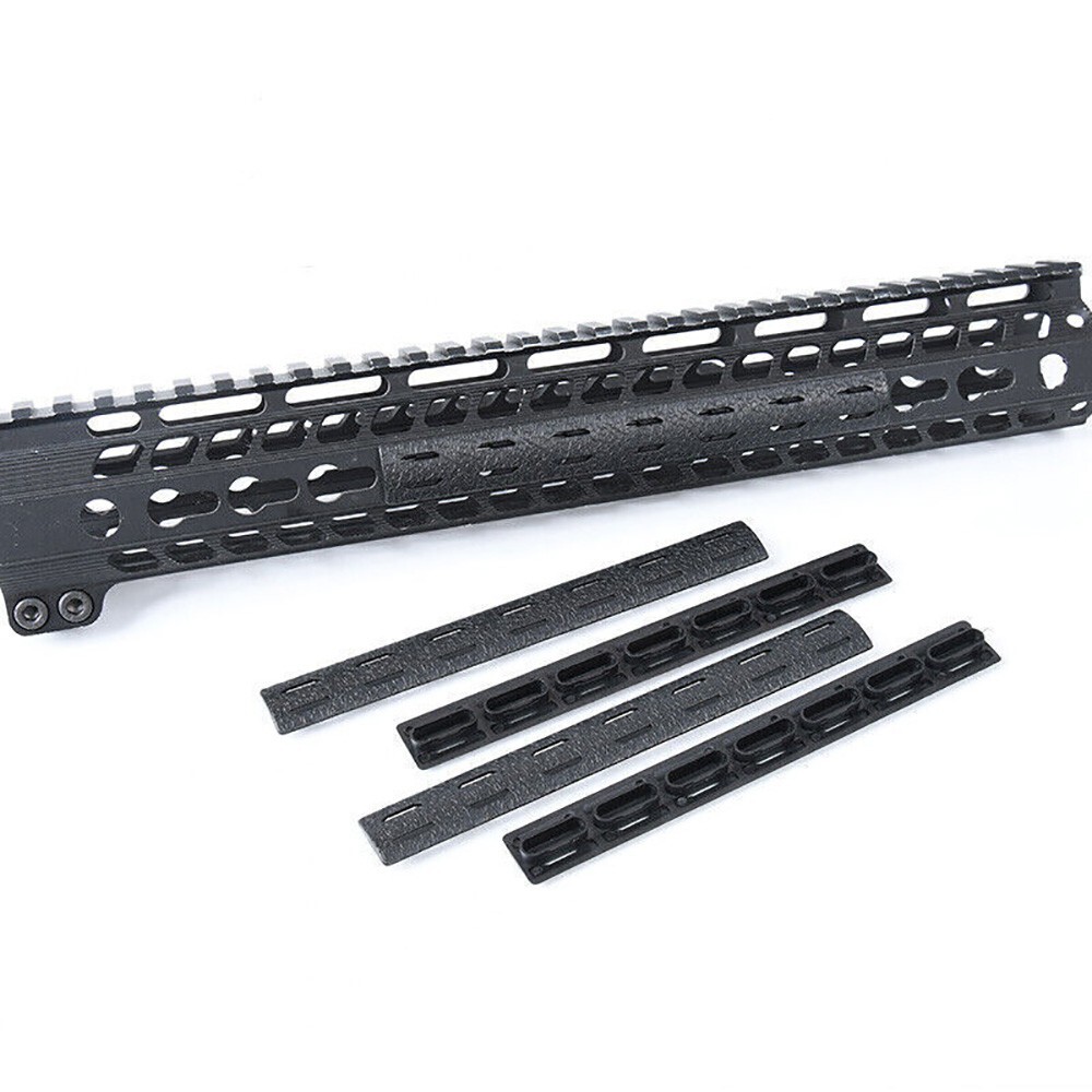 5PCS Rail Protector Rail Covers Panel Kit For Keymod Picatinny Rail