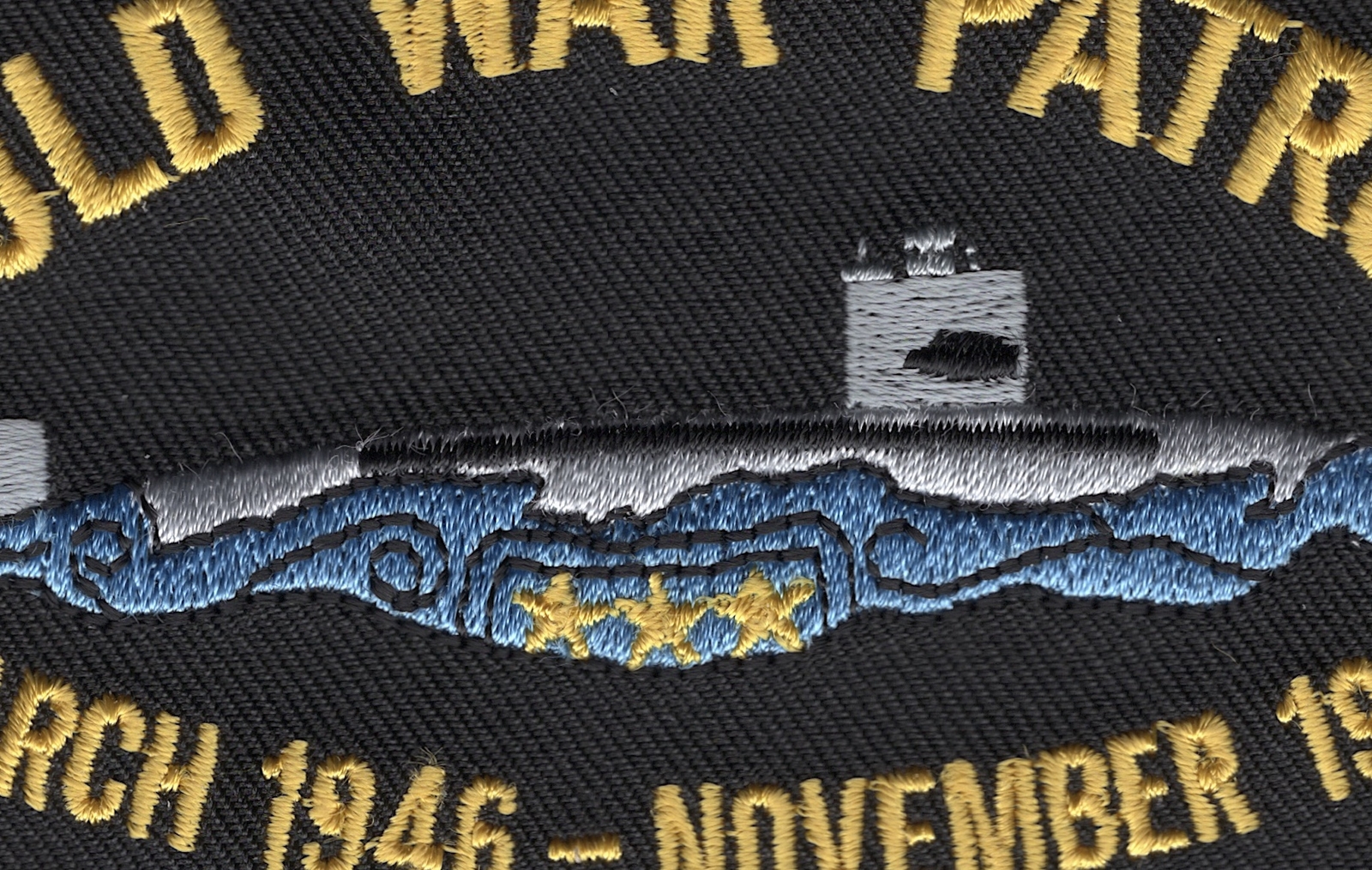 Submarine Cold War Patrol Patch
