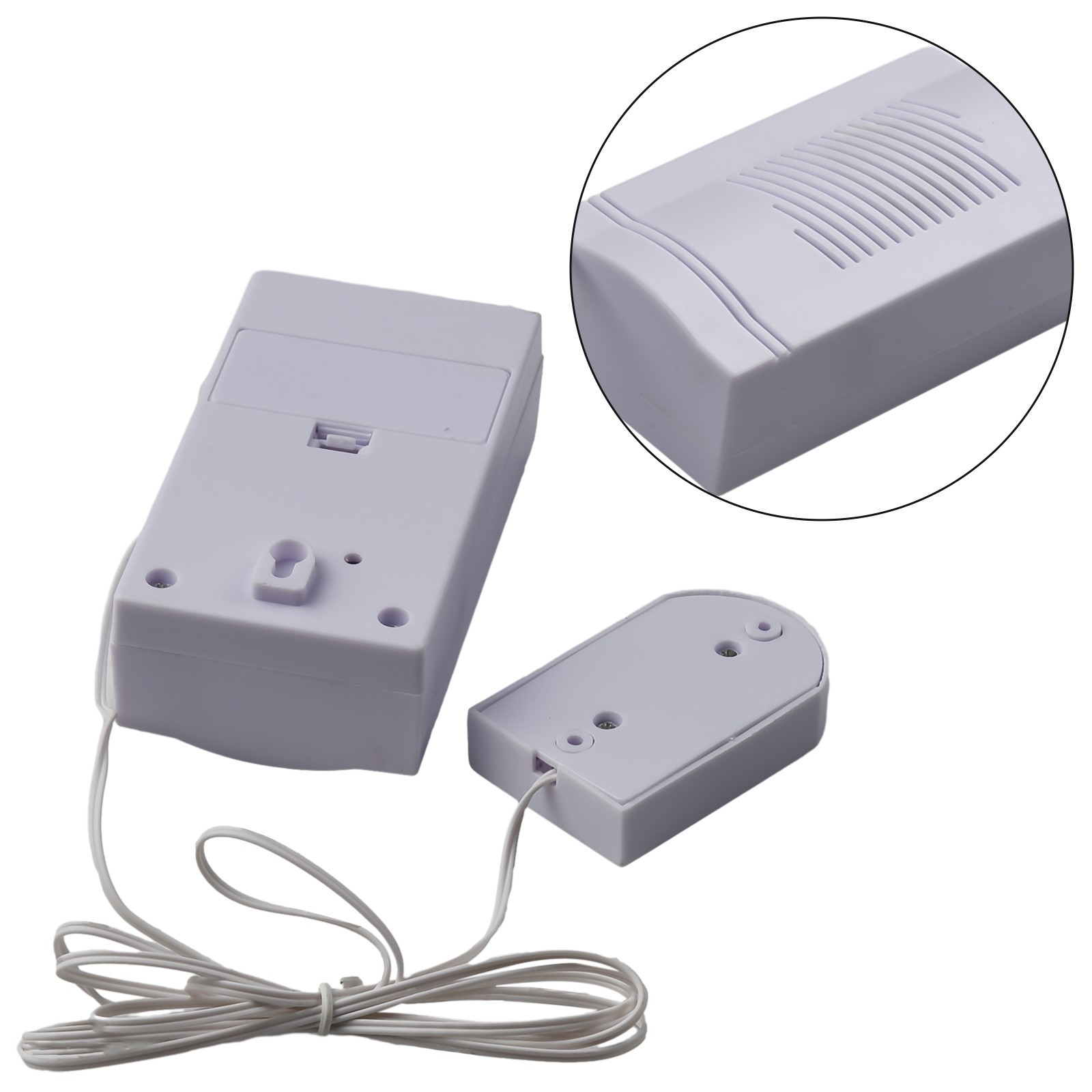 Wired Guest Welcome Door Bell Security Smart Wired Doorbell PUSH BUTTON Kits Set