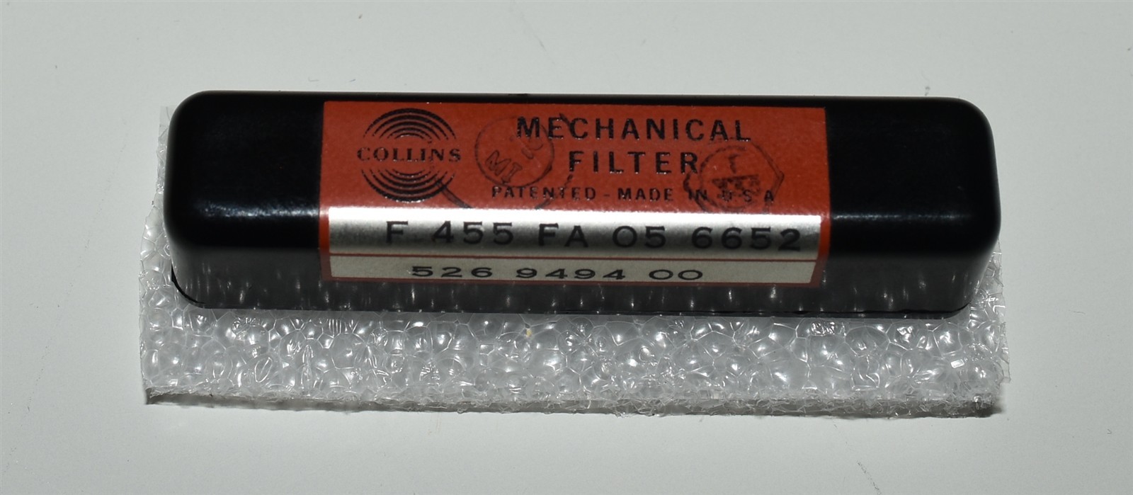 COLLINS F 455 FA-05 500HZ MECHANICAL CW FILTER FOR S-LINE