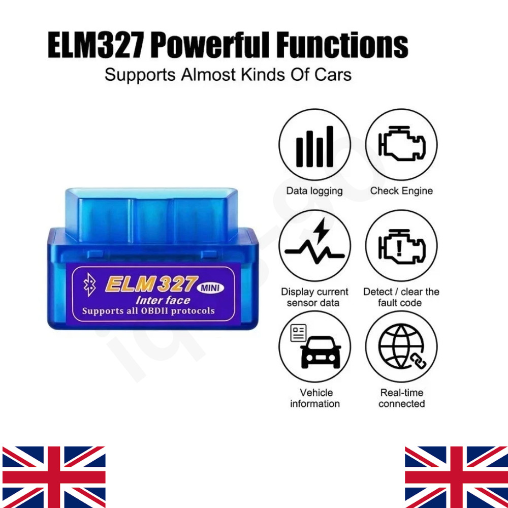 OBD2 ELM327 MINI Bluetooth Car Code Reader Diagnostic Scanner For Android