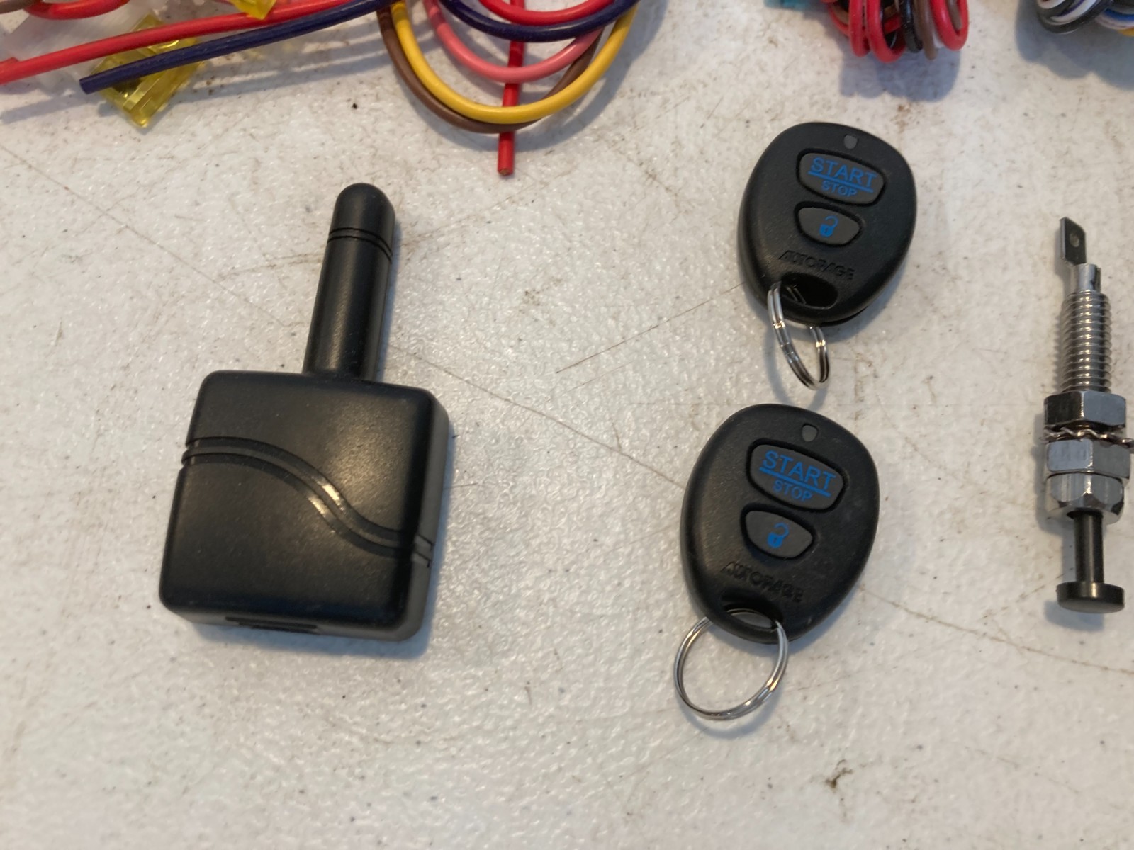 AutoPage C3-RS-601 Car Alarm Remote Start Keyless Entry System Complete Kit