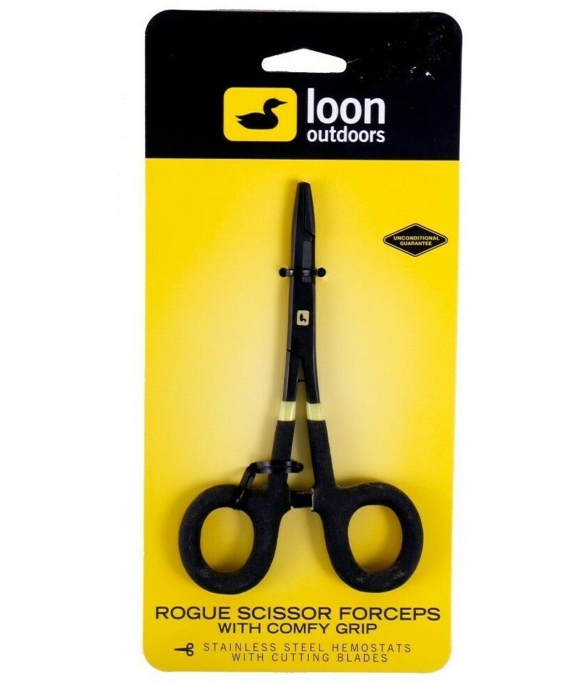 Loon Outdoors Rogue Scissor Forceps with Comfy Grip - FREE SHIPPING