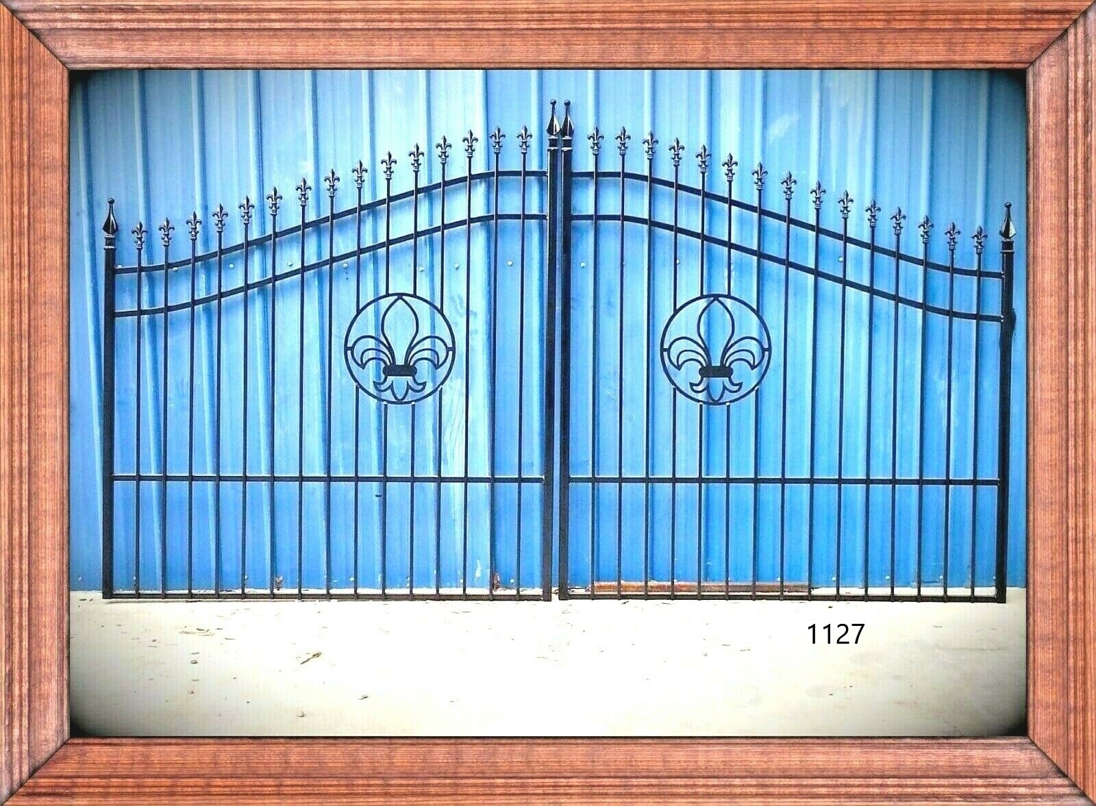 On Sale! #1127 Wrought Iron Style Steel Metal Driveway Gate 12' WD Security USA!