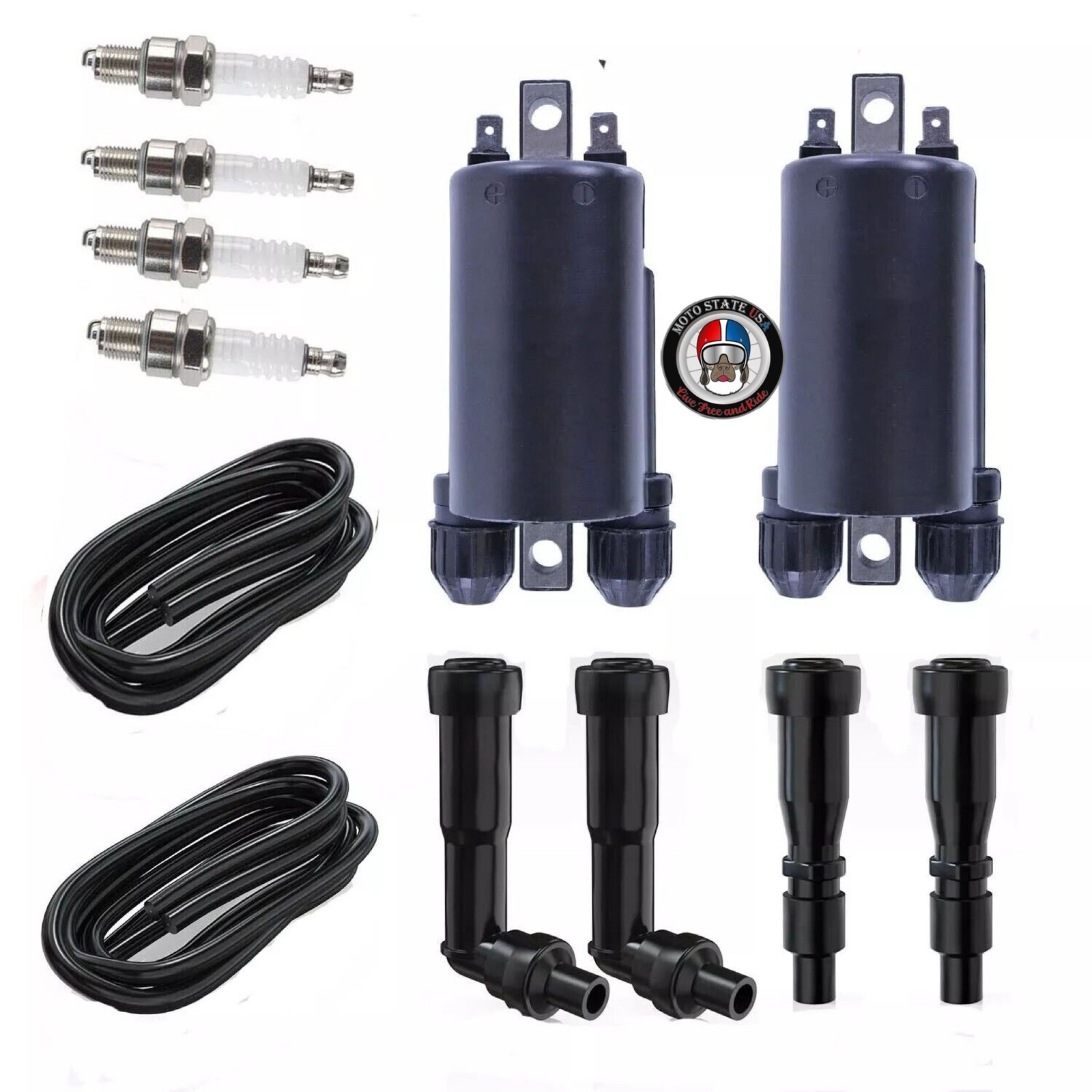 Ignition Coil & Spark Plug With Cap For HONDA CB750C (1980-1982) ‎30500-422-003