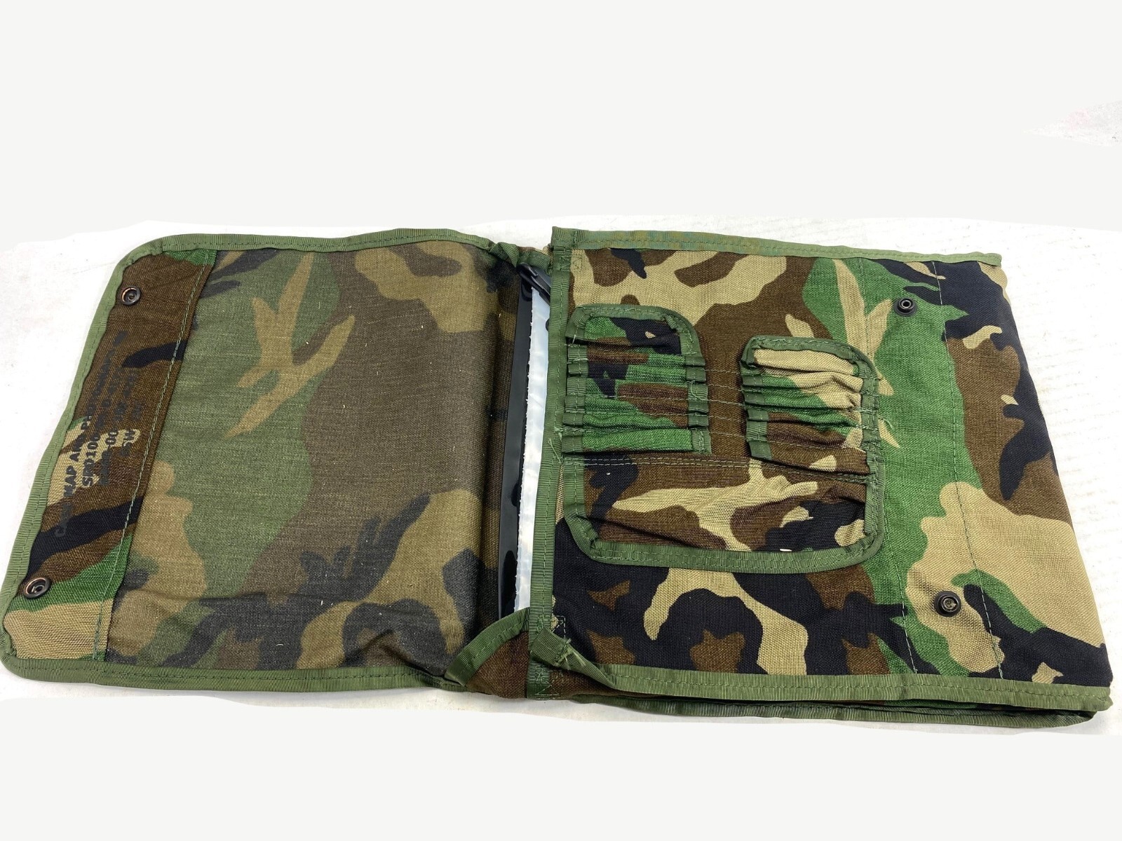 M80 Woodland Map Case, Codura Nylon