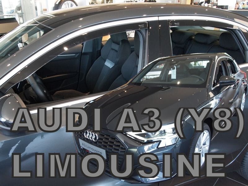 Wind Deflectors In Channel For Audi A3 / Y8 2022-up Sedan 4-Pcs Rain Guard