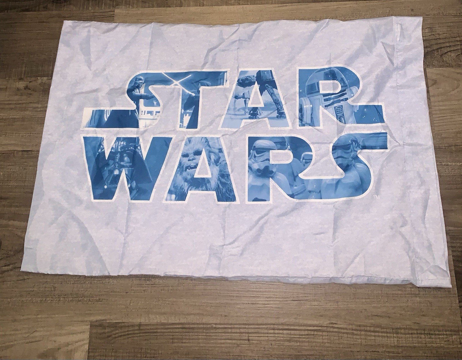 Vintage Star Wars Standard Pillowcase Good Condition (1)