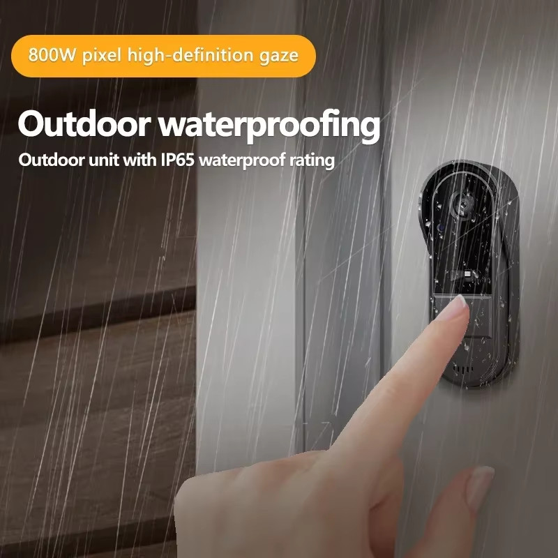 Wireless Video Doorbell Camera Smart Intercom Waterproof Night Vision 2.4G
