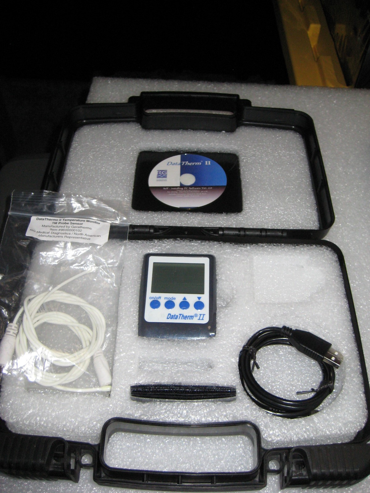 Geratherm DataTherm II Continuous Temperature Monitor KD-2300 Pre-owned A1
