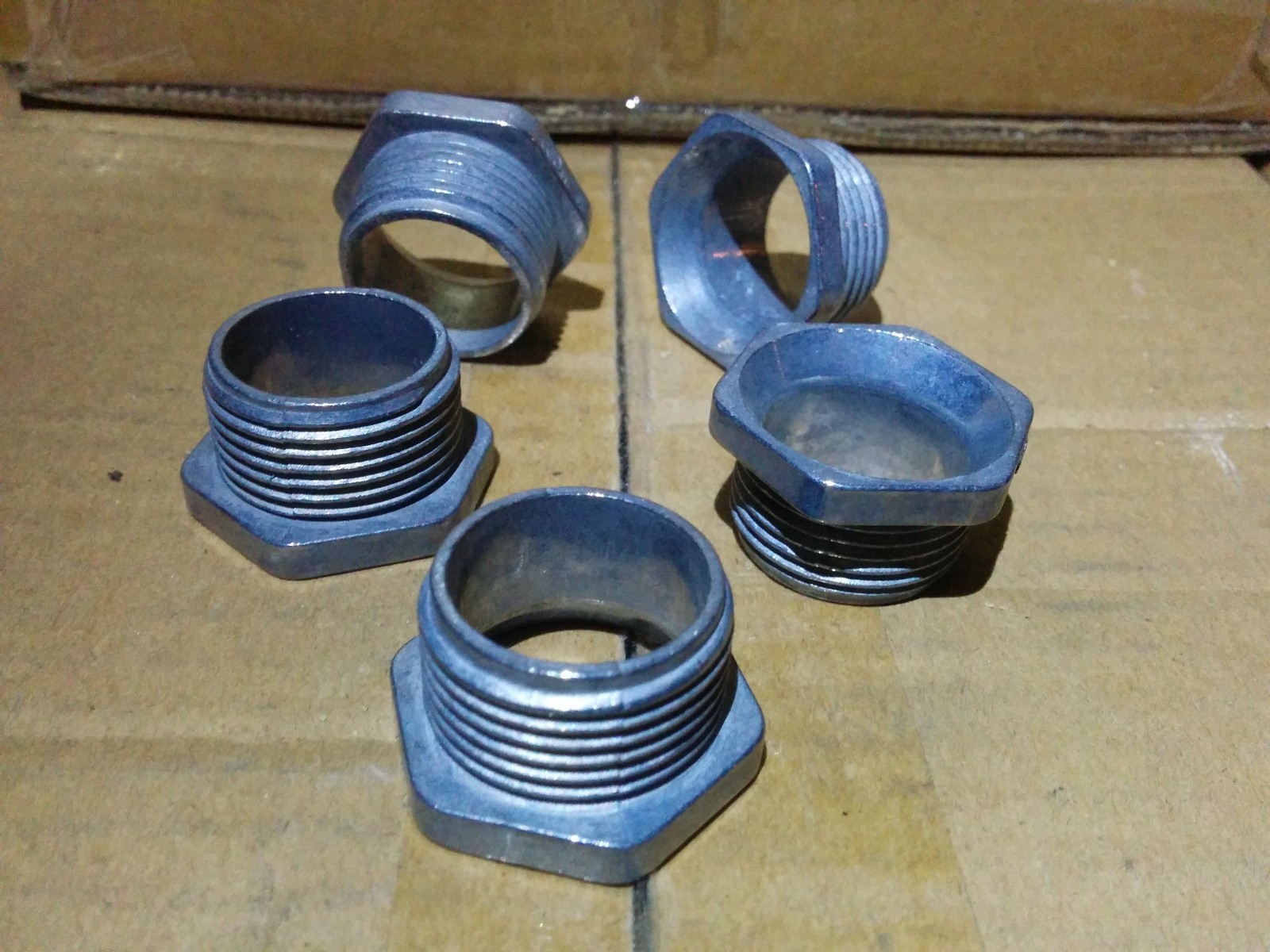 (1 pc) Rigid Conduit Chase Nipple 2-1/2" Electrical Pipe Fitting
