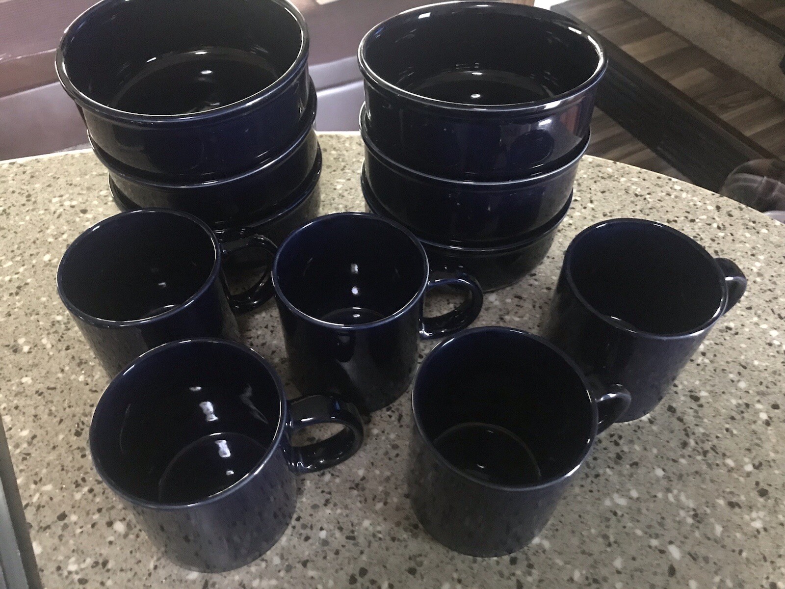 JMP Japan Color Coordinates Cobalt Bowls & Mugs