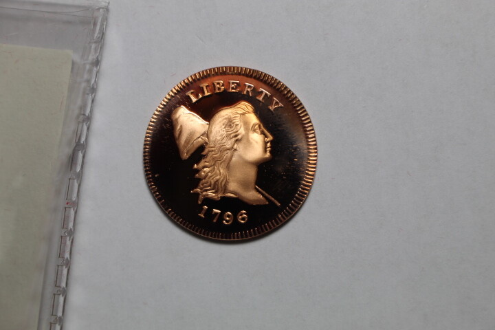 1796 Proof Half Cent Gallery Mint Museum Ron Landis #15