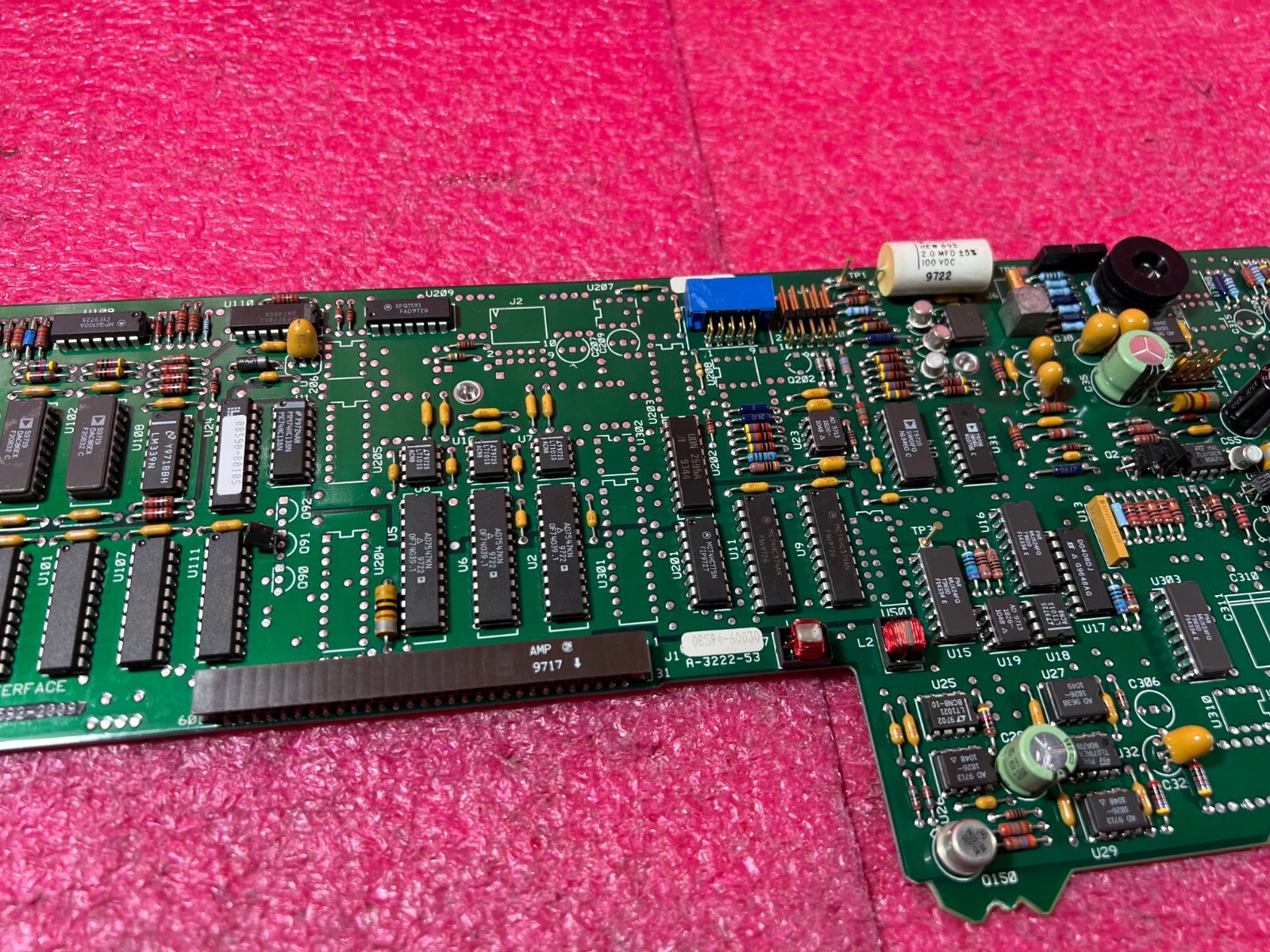 HP Agilent Spectrum Analyzer Analog Interface Board 08592-60030 A-3222-53