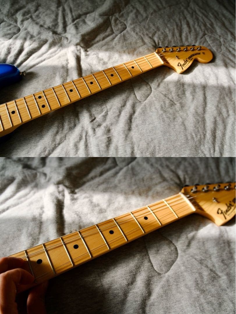 Fender Japan Stratocaster Blue Flower