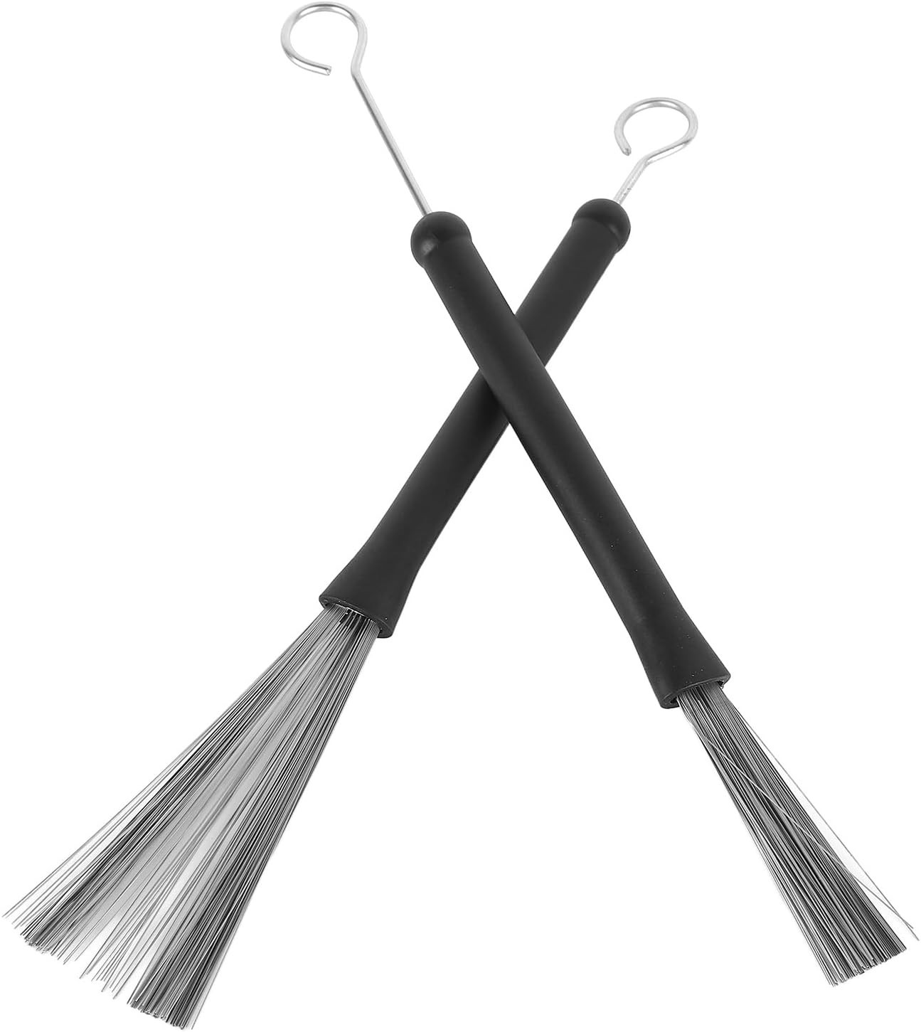 Wire Brushes for Drum Set Retractable Smooth Jazz Adjustable Fan