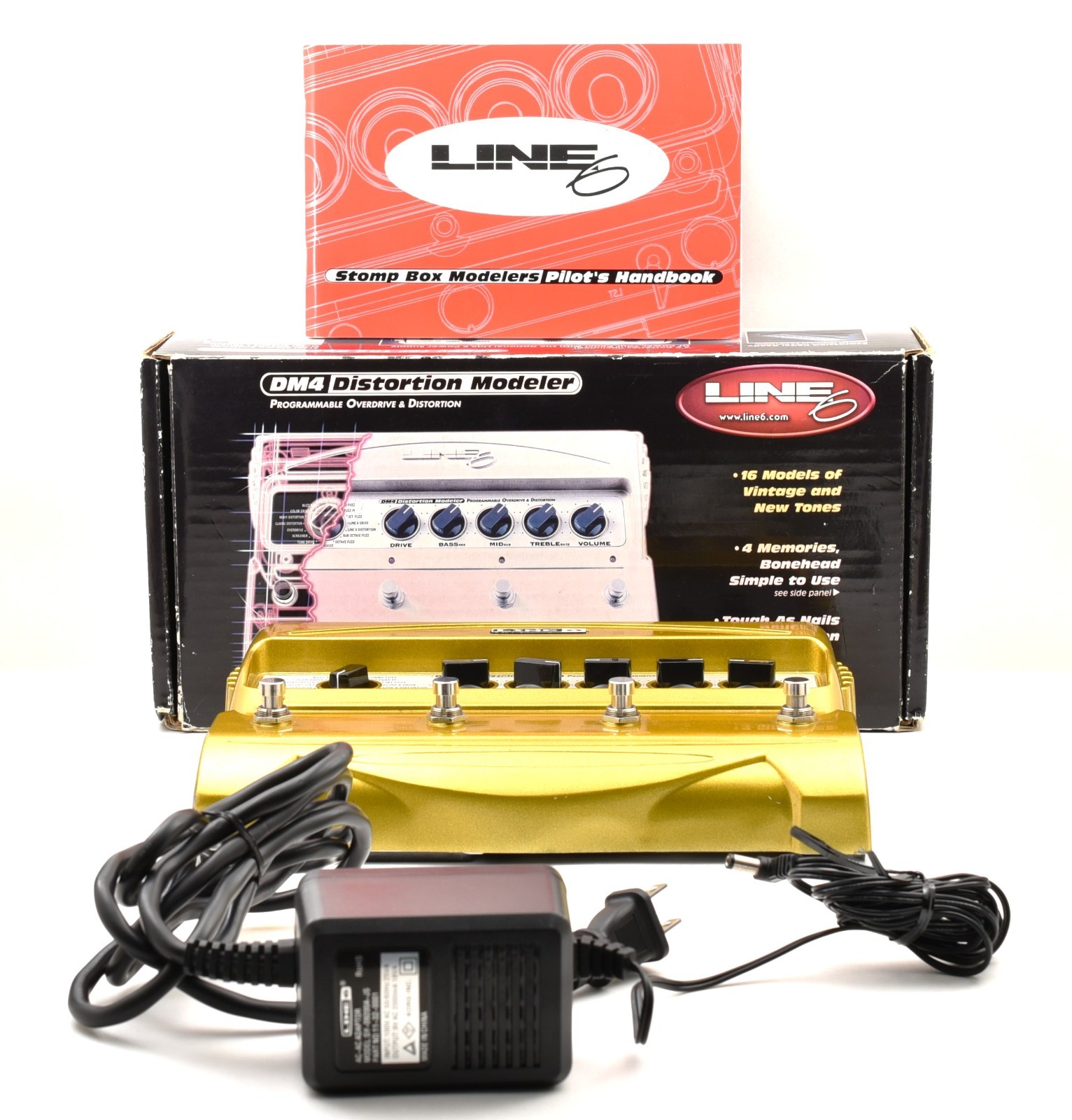 【Very good condition】Line 6 DM4 Distortion Modeler From Japan (US Stock)