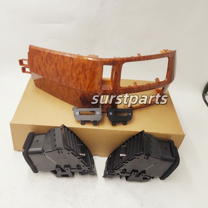Center A/C Dash Air Vent Trim Panel w/ Grille For 03-09 Lexus GX470 Toyota Prado