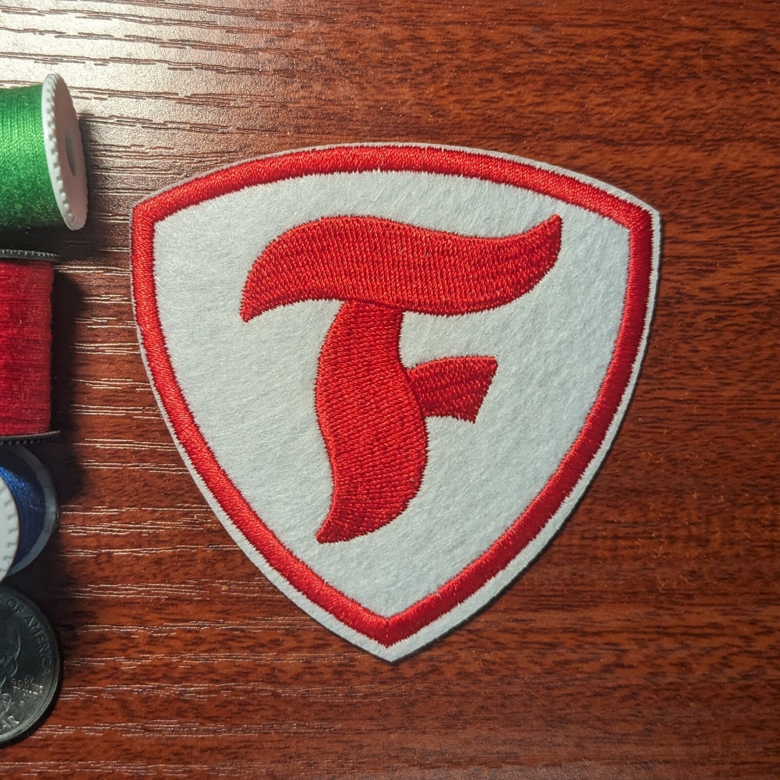 Firestone Patch Racing Motorsports Cars Trucks Tires Embroidered Iron On 3x3.25"