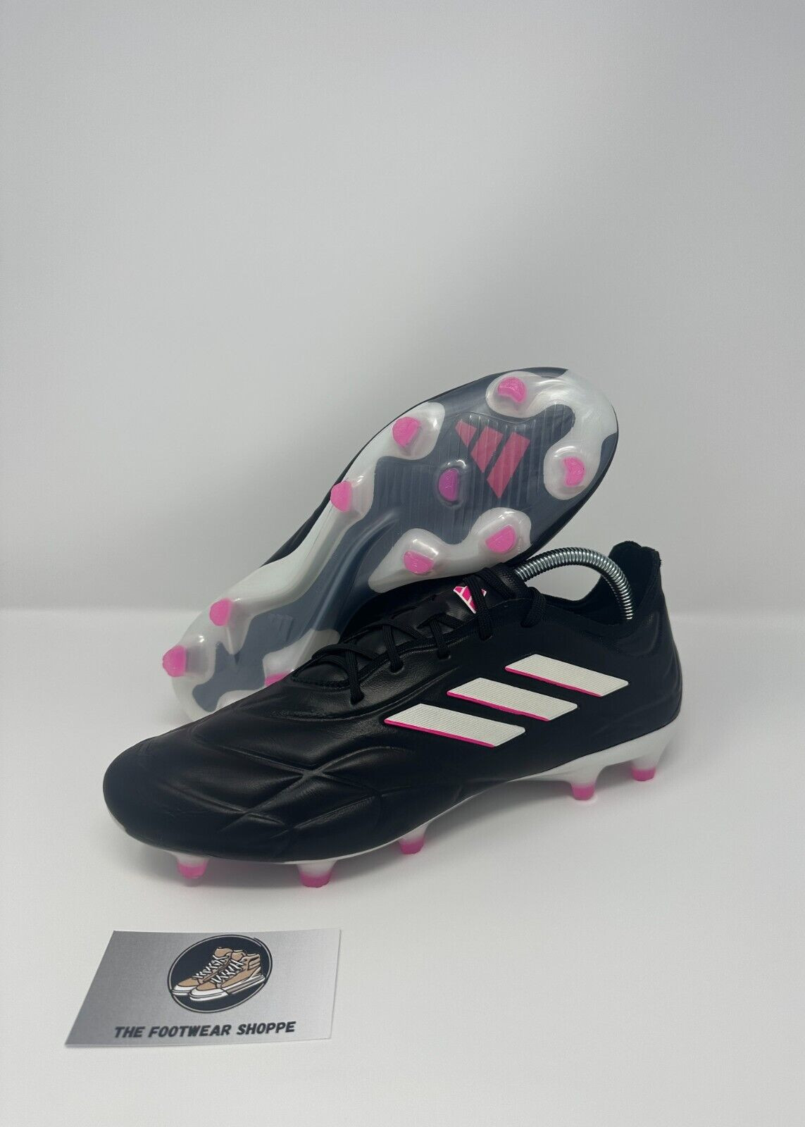 Adidas Copa Pure .1 FG Mens / Womens Sizes HQ8904 Soccer Cleats Black Pink NEW