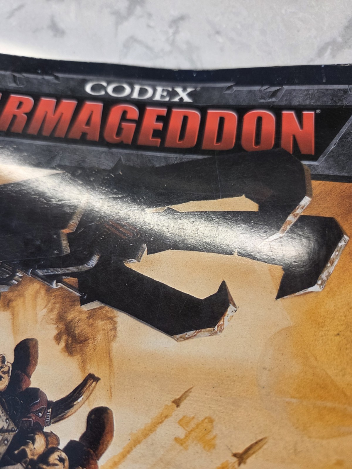 Warhammer 40K Codex Armageddon Paperback 2001 Used Games Workshop