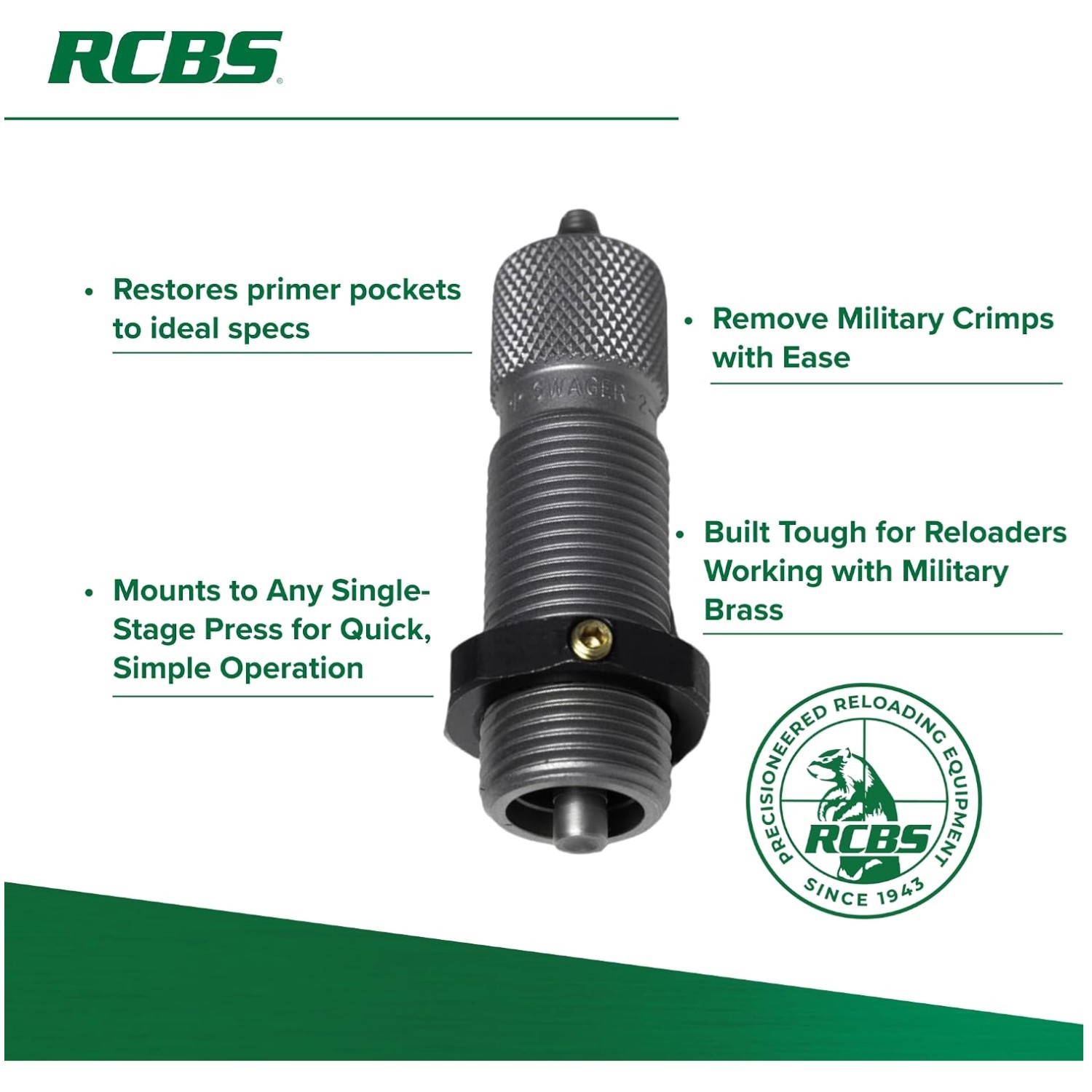 Efficient Primer Pocket Crimp Remover