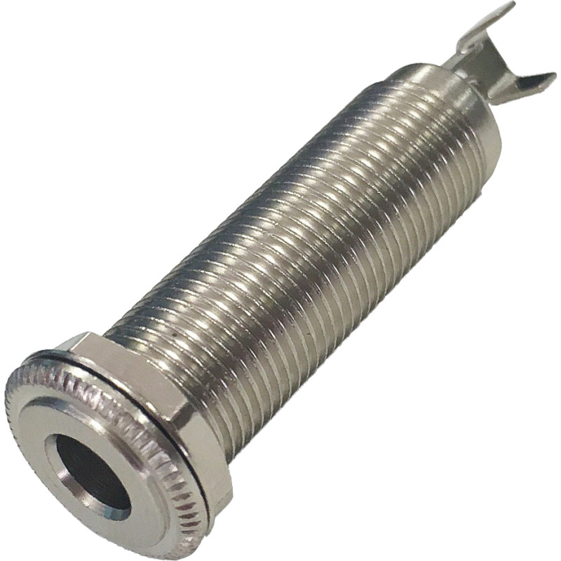 ¼" Jack, Pure Tone, Stereo, Double-Open Circuit, Long Thread