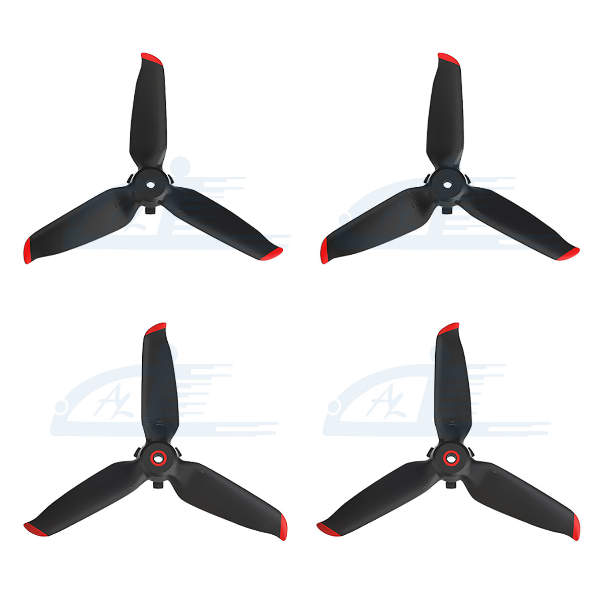 8PCS Low-Noise Propellers For DJI FPV Drone Combo Accessories Quick Release Prop