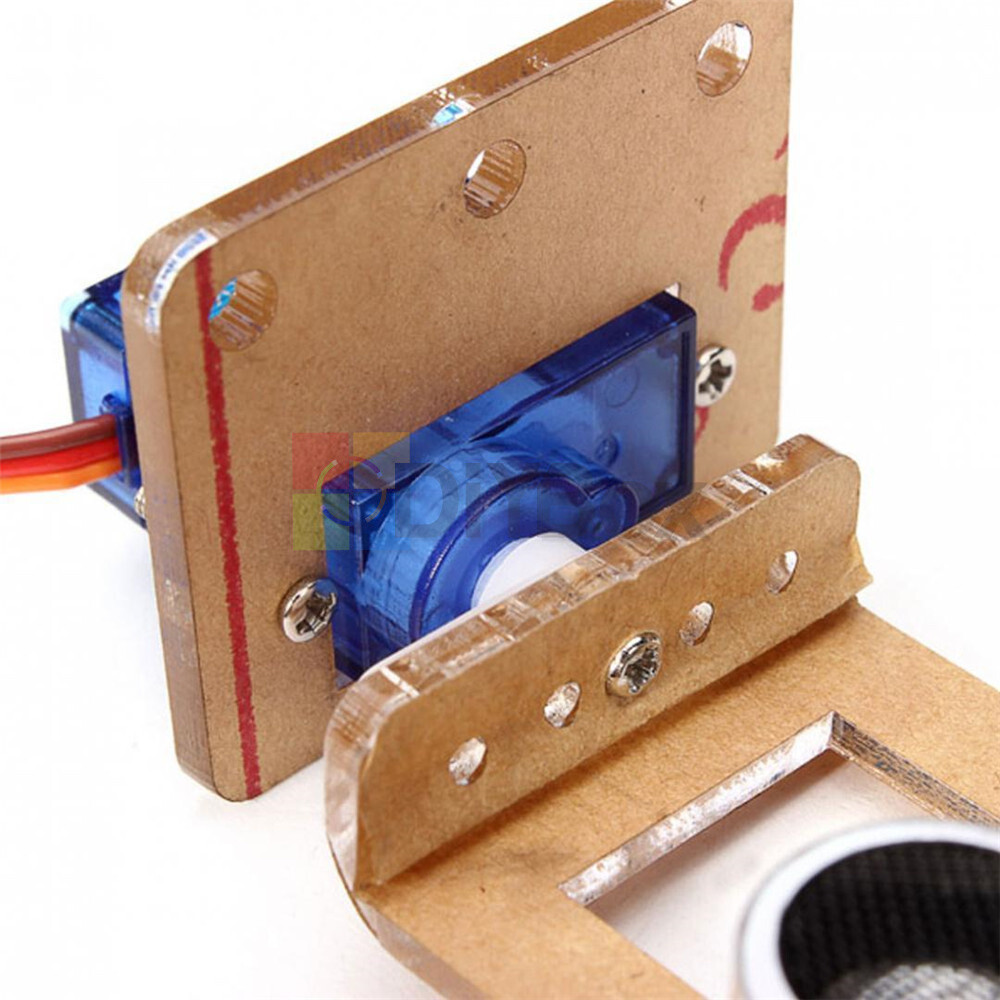 Analog Servo and HC-SR04 Ultrasonic Ranging Module Robot Mounting Bracket Kits