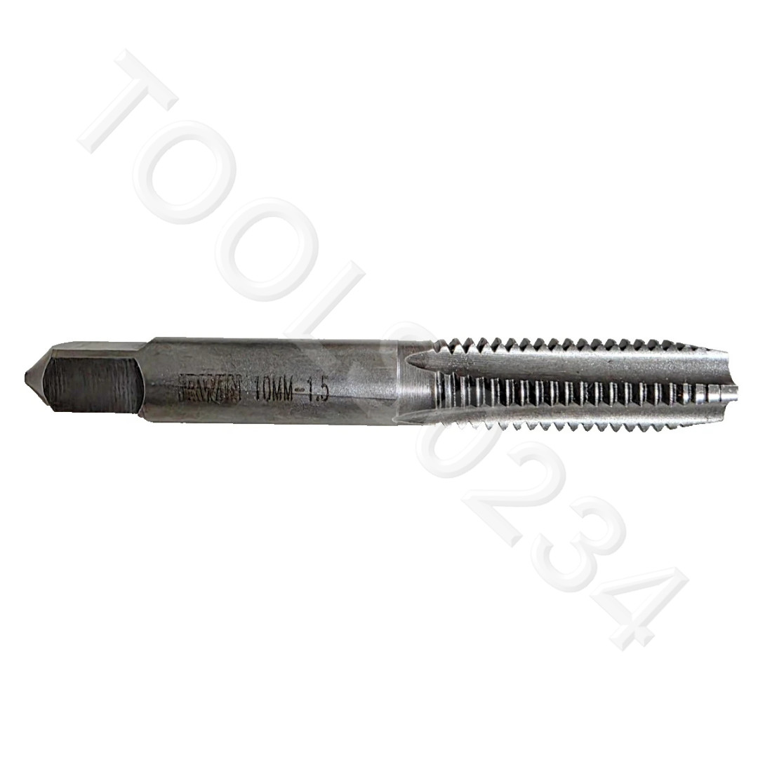 M10 X 1.5 Plug Hand Tap Irwin Hanson 1740 ZR RH Carbon Steel 4 Flute Metric USA