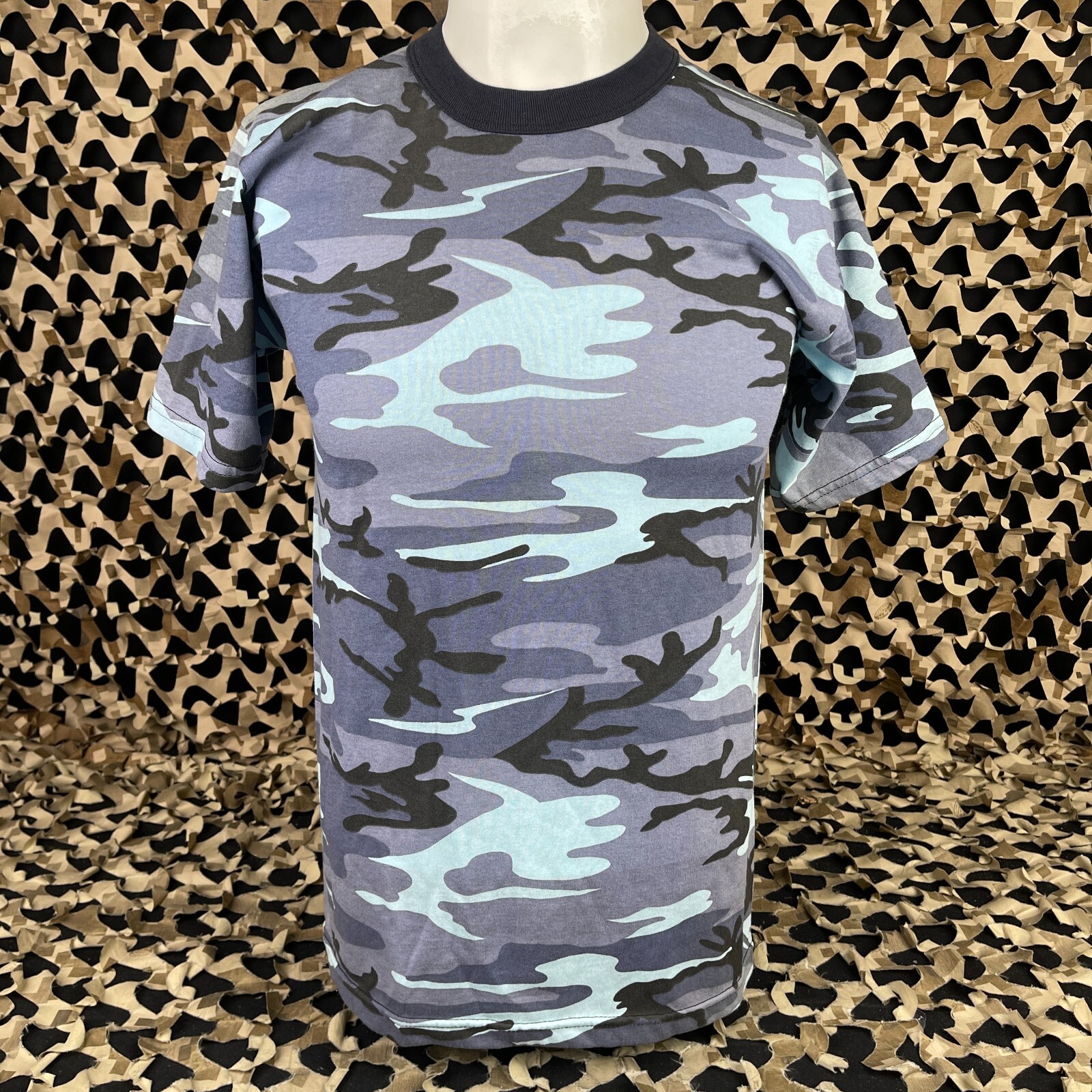 NEW Rothco Short Sleeve T-Shirt - Blue Urban - X-Large
