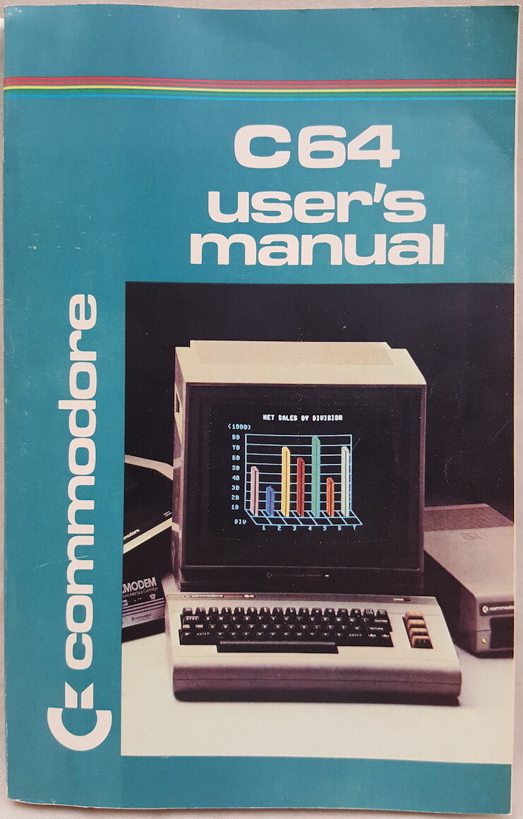 Commodore 64 User's Manual ©1984 CBM Commodore Business Machines User Guide Book