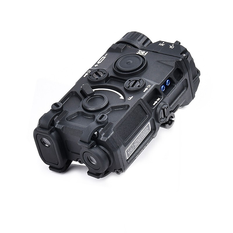 WADSN Tactical OGL On gun Laser Red Green Dot Aiming Flashlight White Strobe