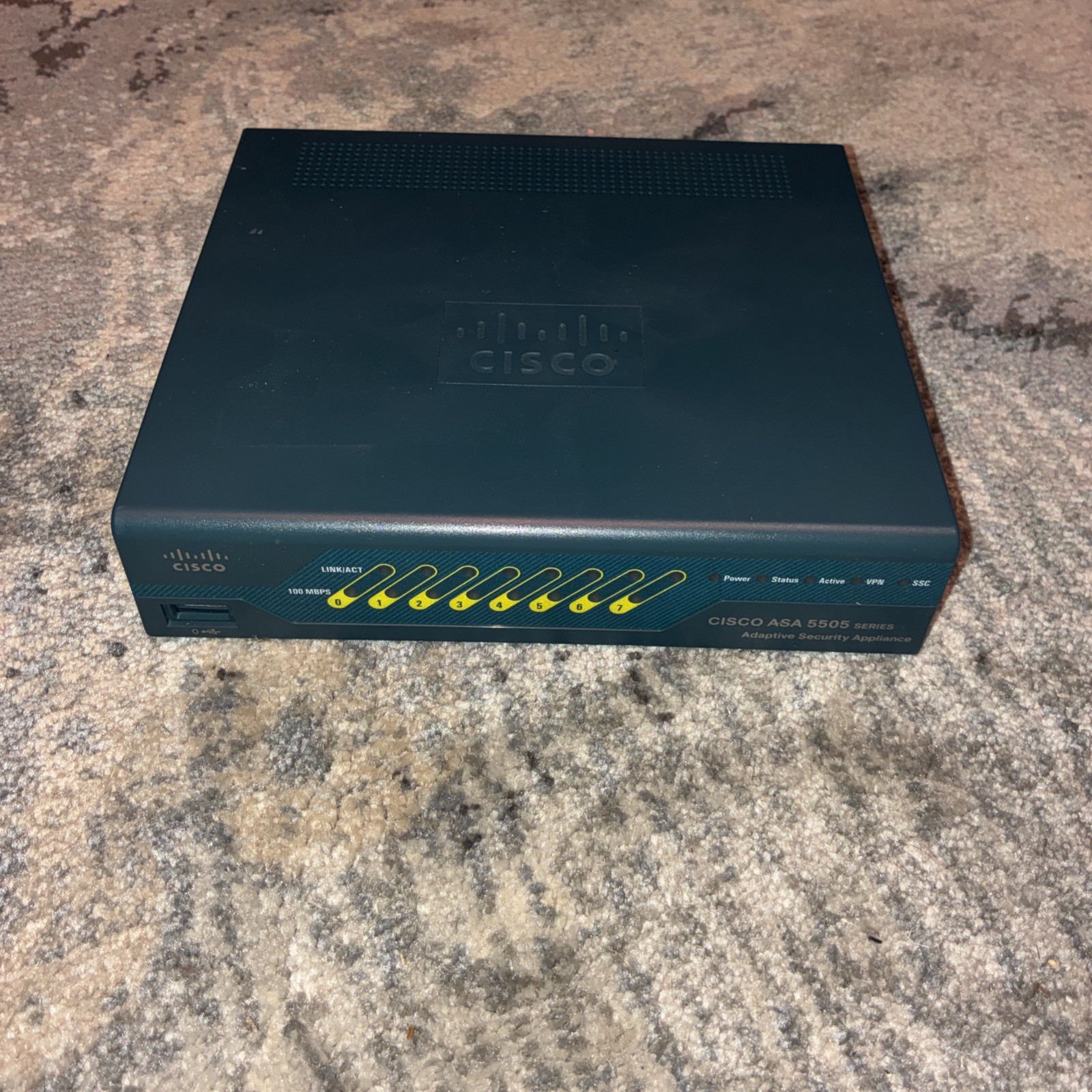 Cisco ASA 5505  Fast Ethernet Firewall Security Appliance, Pre-Owned, Unit Only