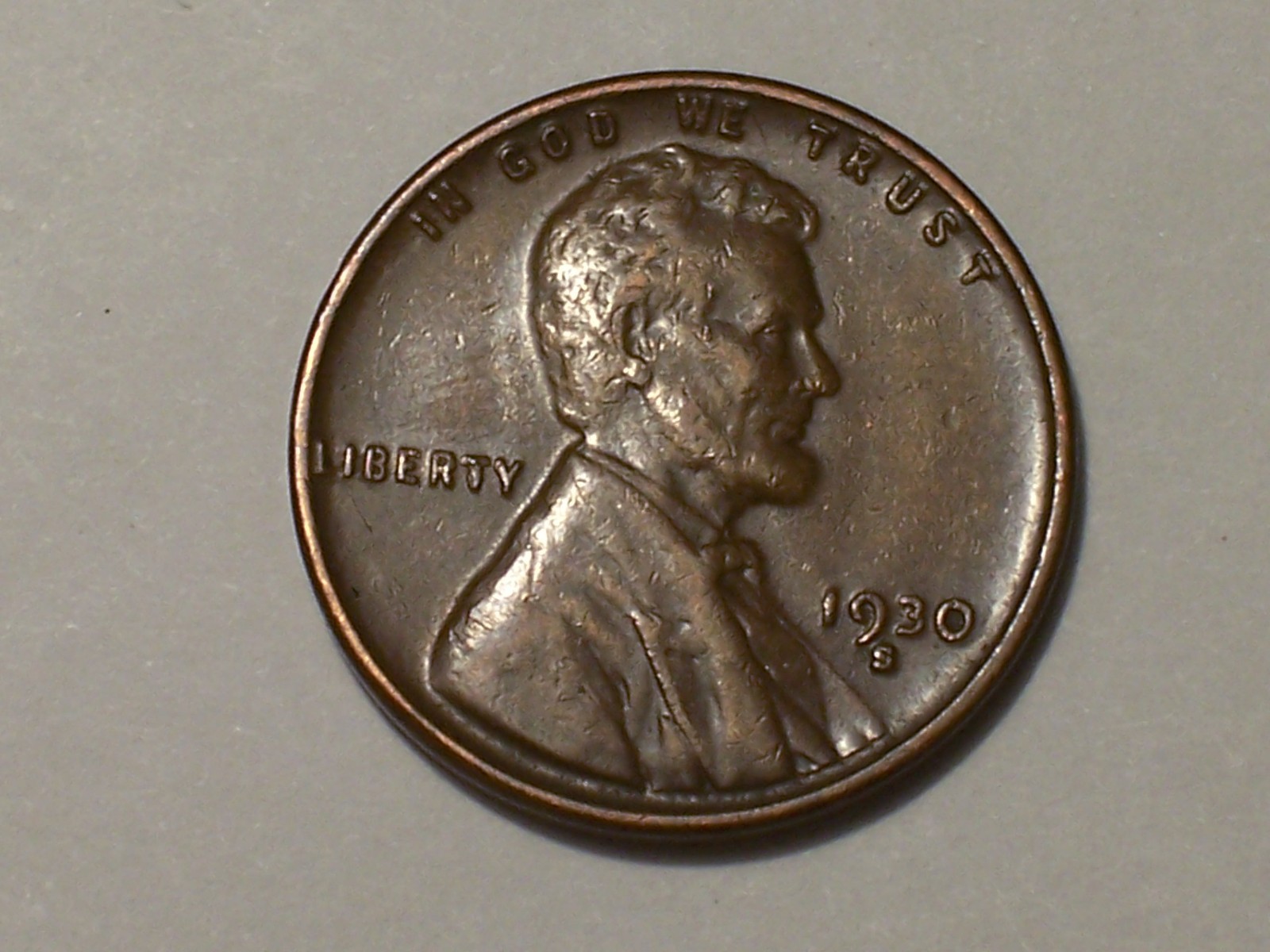 1930-S  @ Low mintage"  Lincoln Wheat Penny.!! 406 *From Roll*