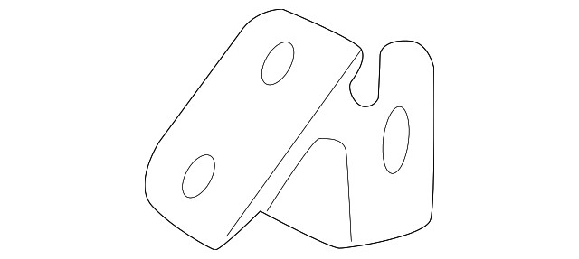 Genuine Nissan Upper Hose Support Bracket 21544-6LB0A