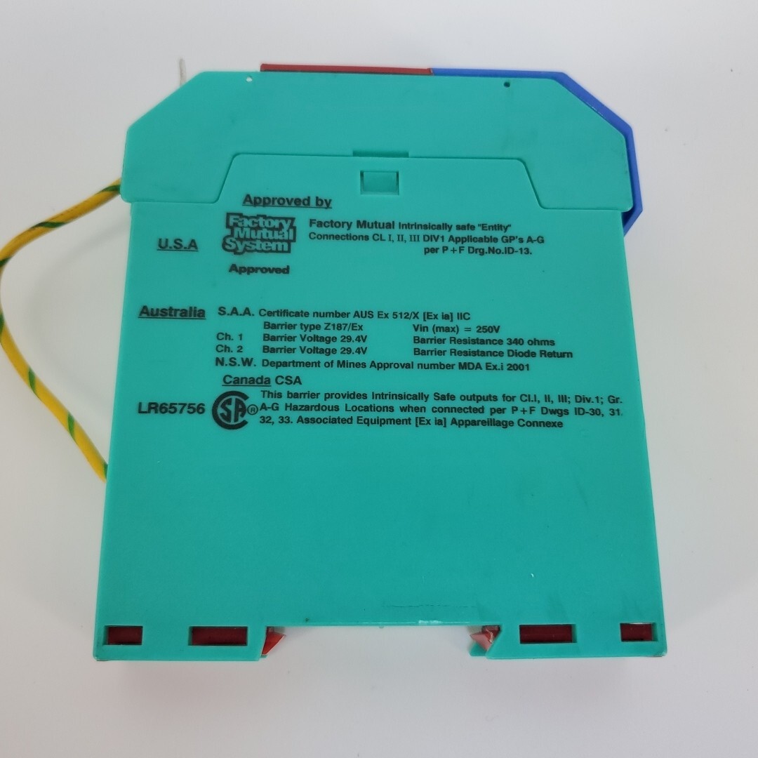 Pepperl Fuchs Z187/Ex Diode Return Module