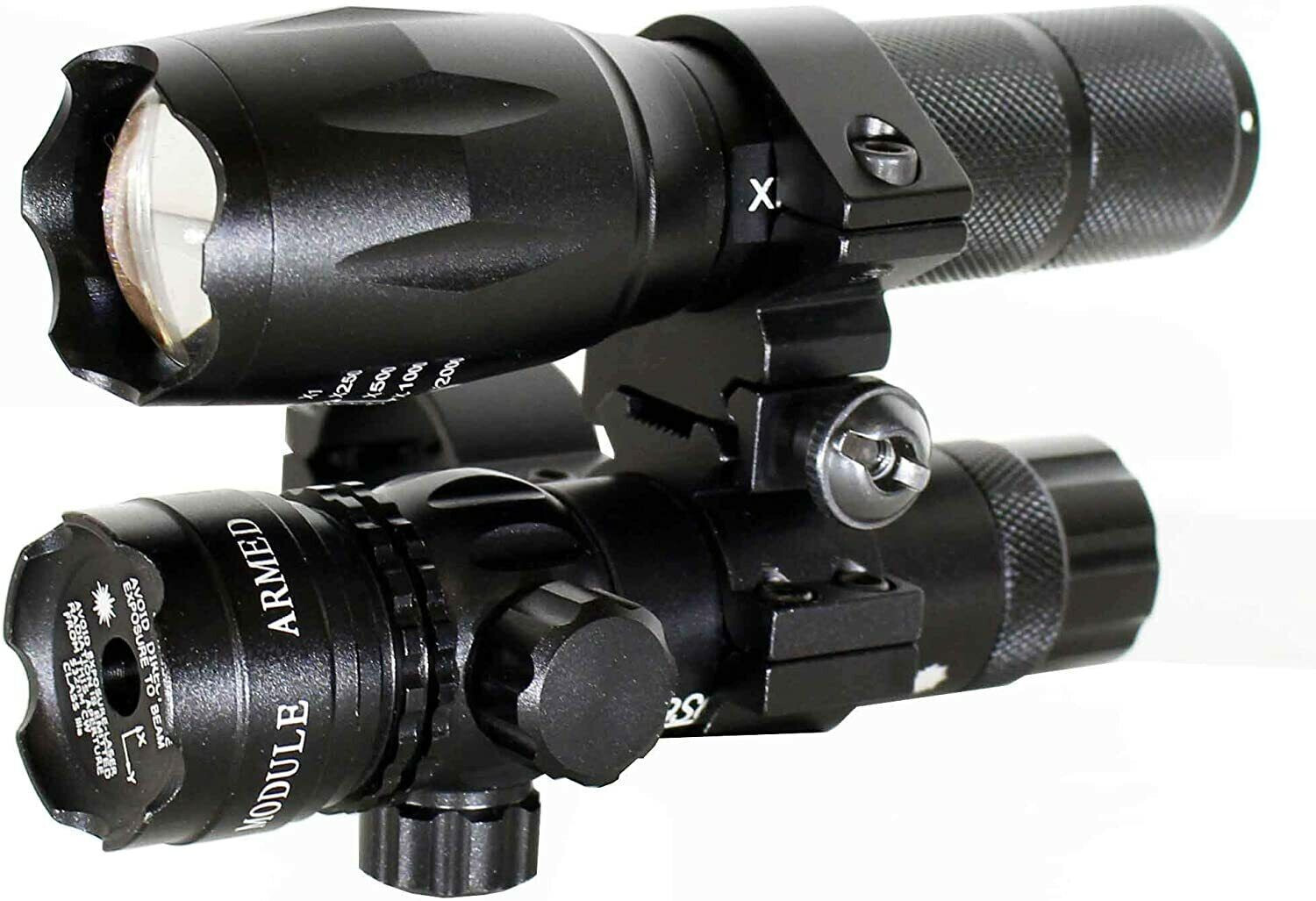 Trinity green dot sight and flashlight combo for Maverick 88 12 gauge mossberg.