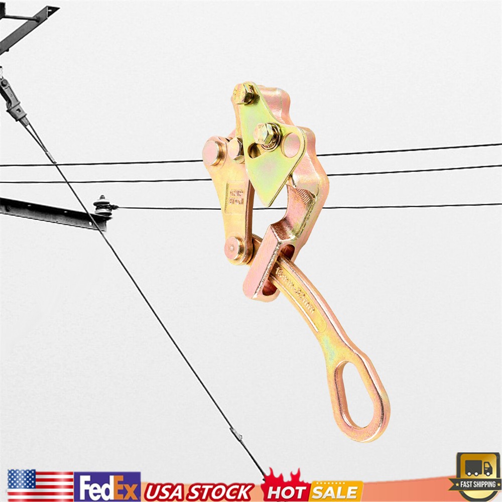 3T Wire Grip Cable Gripper Puller 6600Lb - Heavy-Duty Steel Tool