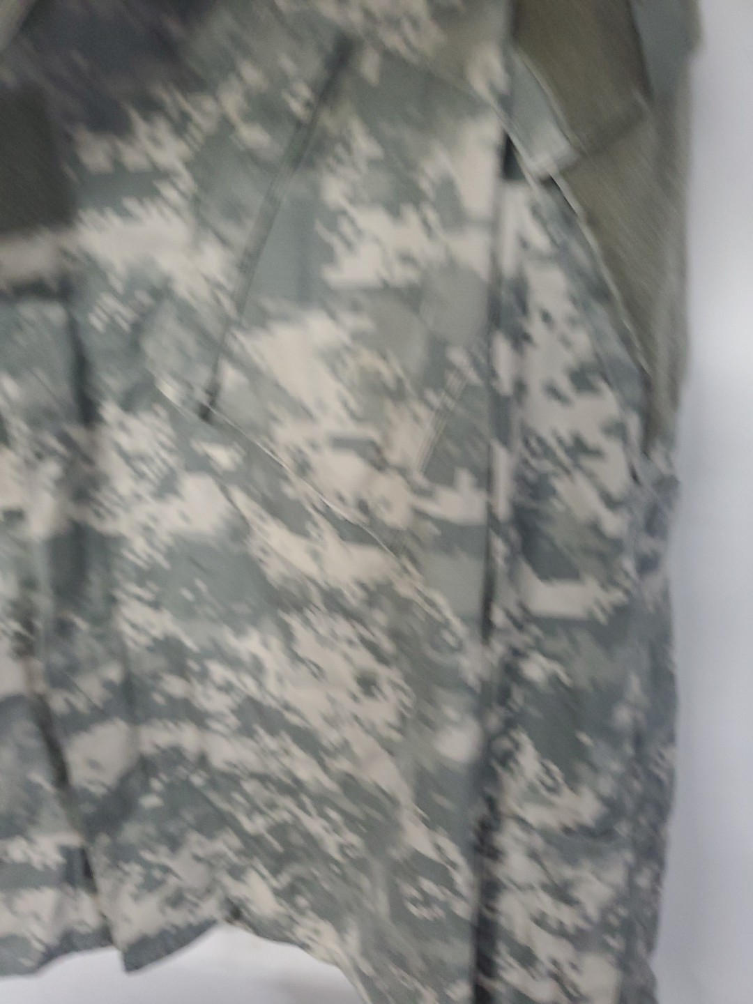 Bin# Large Regular Army Combat Uniform ACU 50/50 Combat Top Coat