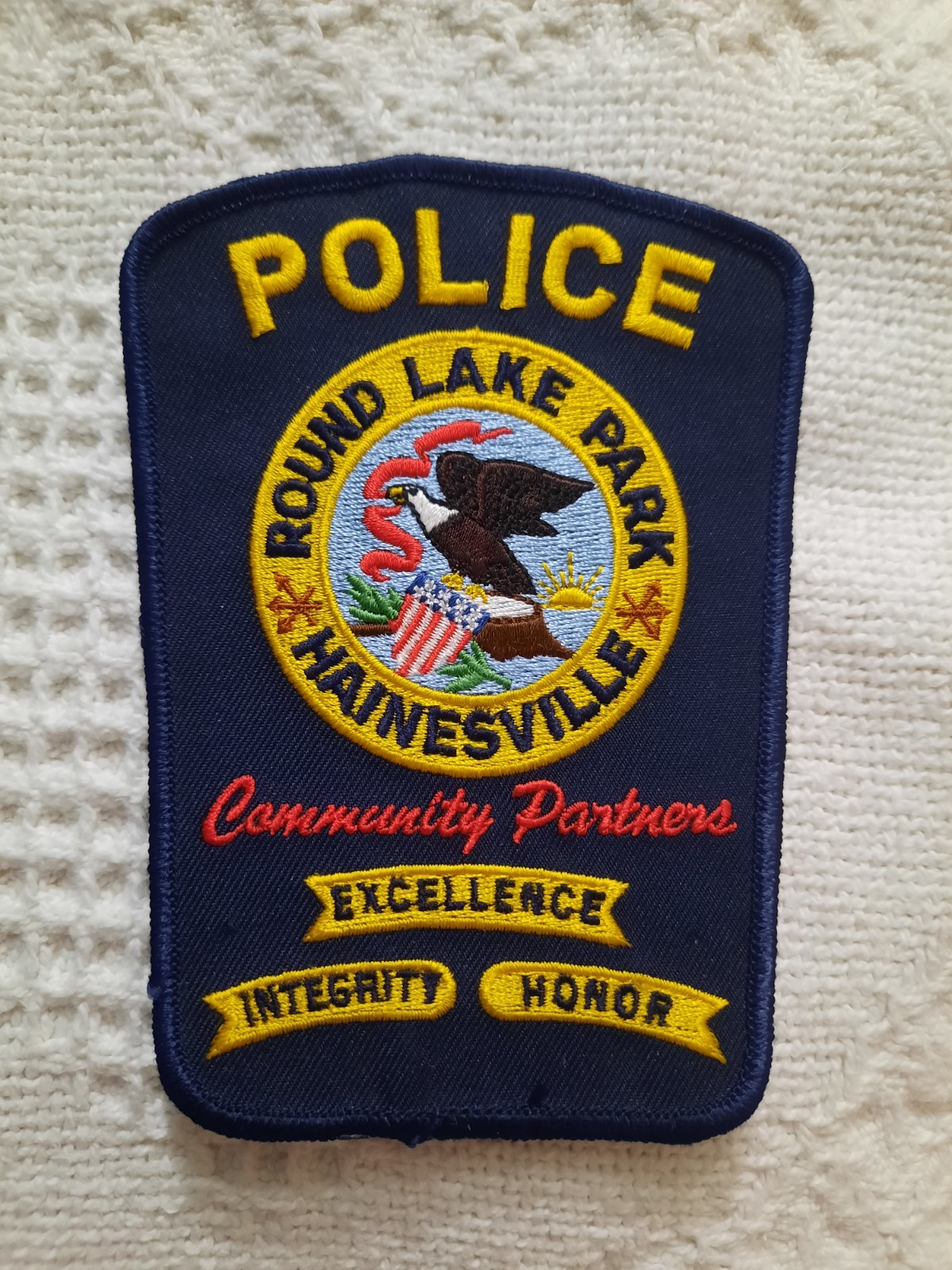 Round Lake Park Hainesville Police Patch