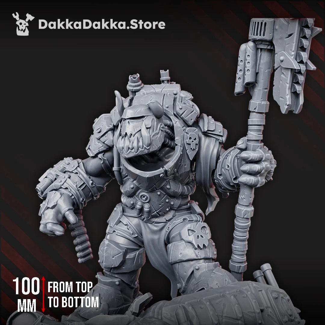 Bull'War Boss - 28mm Heroic Da Horde - Resin Tabletop Miniature