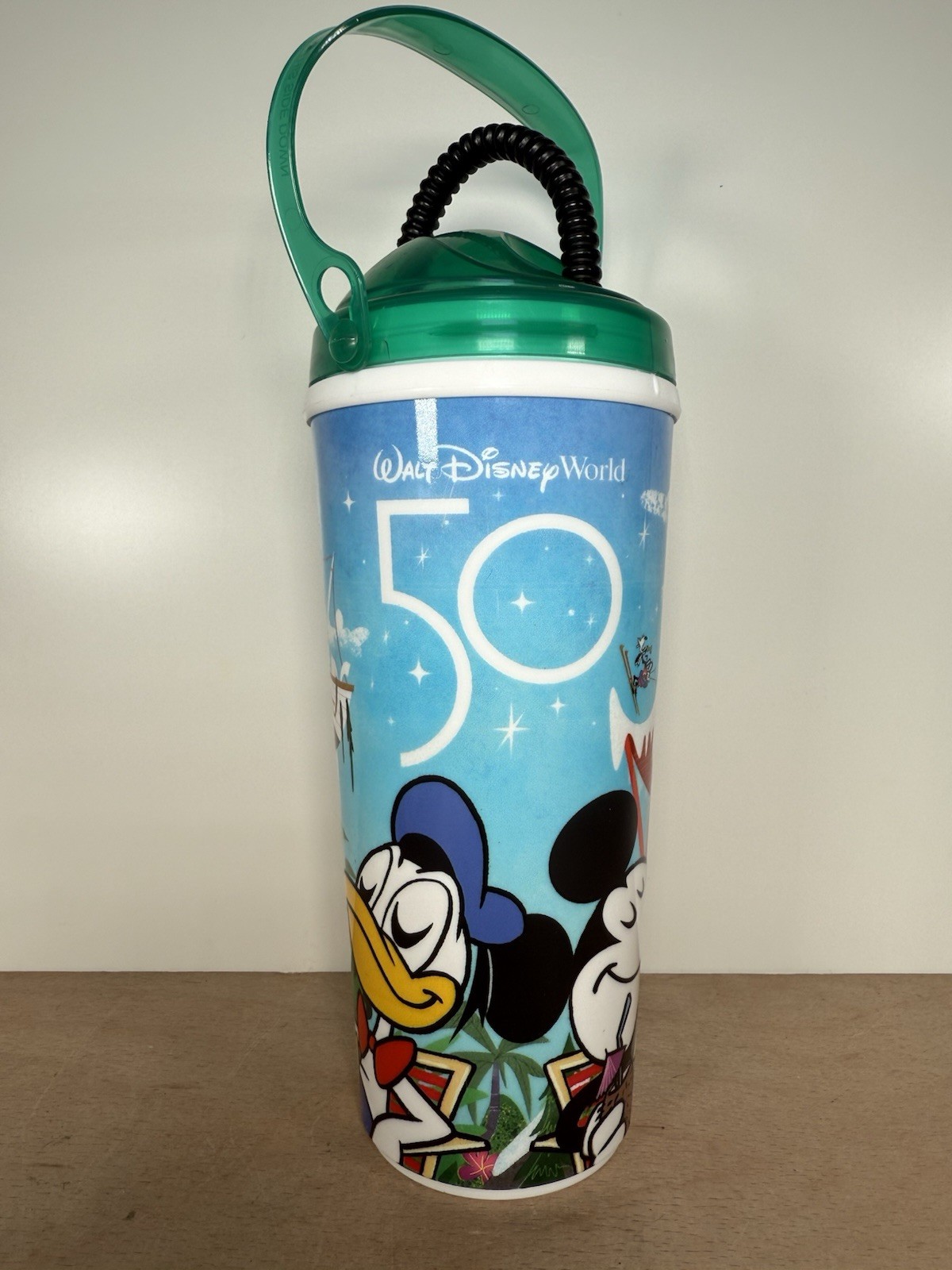 Disney World 50th Anniversary Drinks Cup Whirley