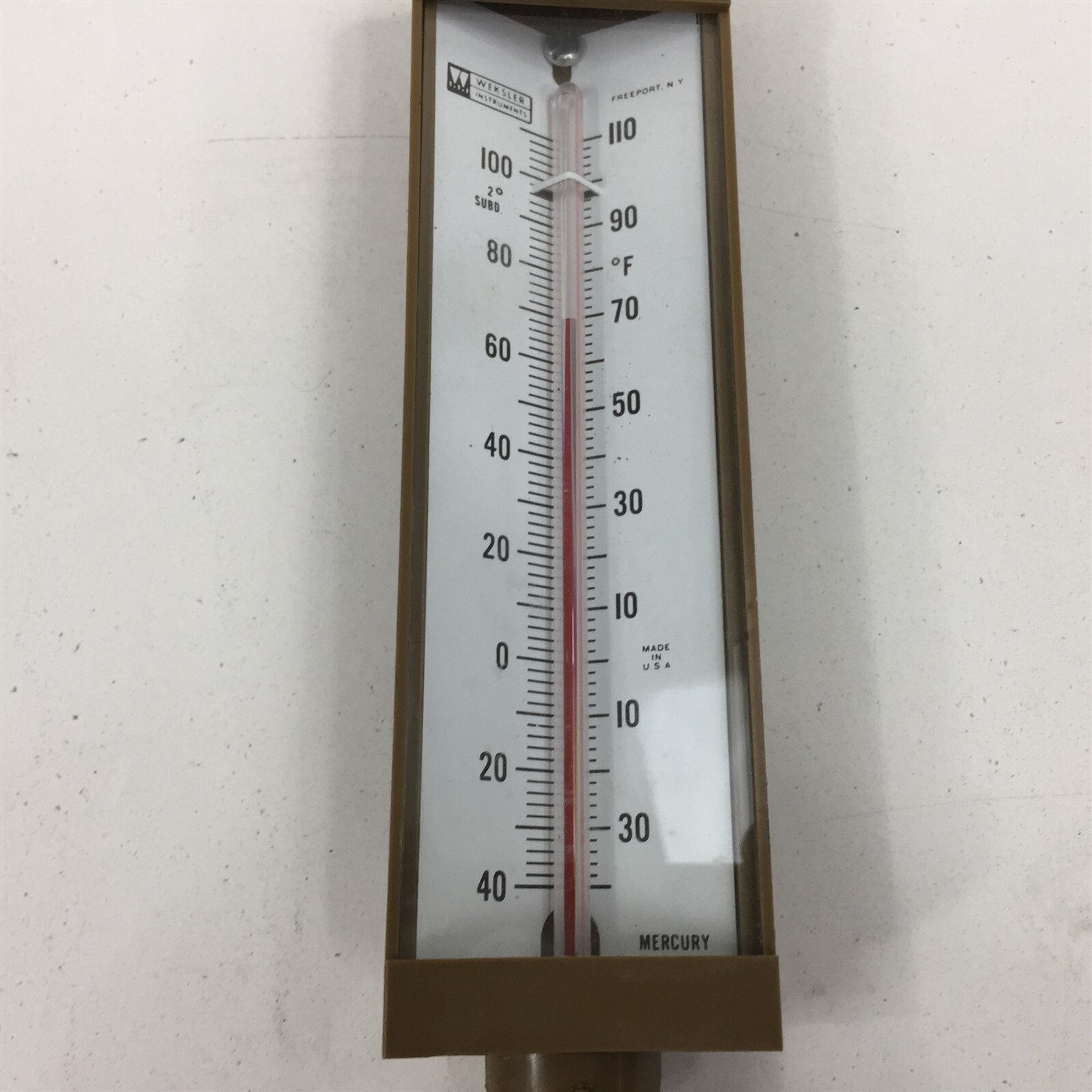 Weksler KM11AP110 Thermometer -40/110F 6" Stem