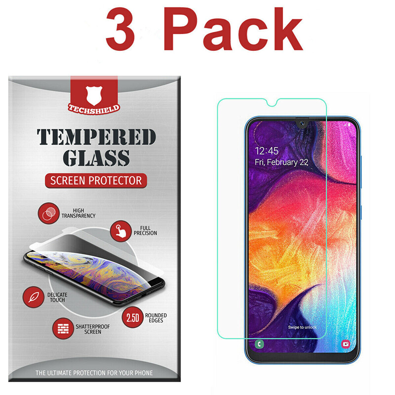 New 3 Pack Tempered Glass Screen Protector For Galaxy A10e/A20e/A30/A51/A70/A80