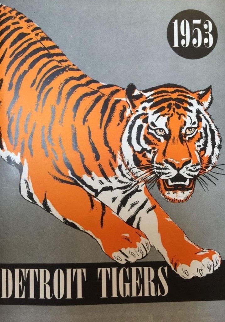 1953 Detroit Tigers Media Guide Roster - 26-page Baseball Booklet Reprint