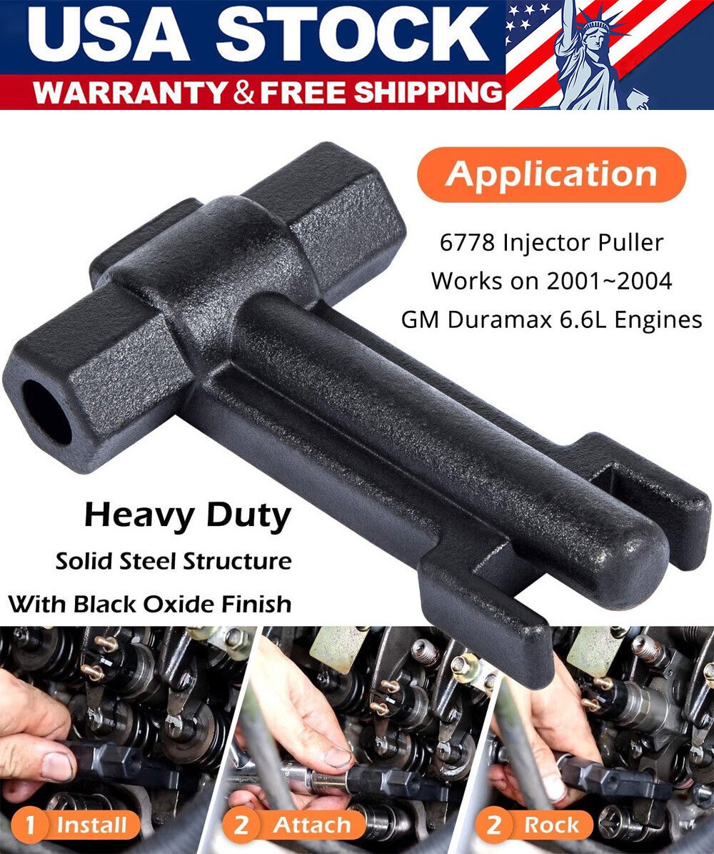 Injector Puller 6778 Kent Moore J-44639 For 2001~ 2004 GM Duramax 6.6L Steel