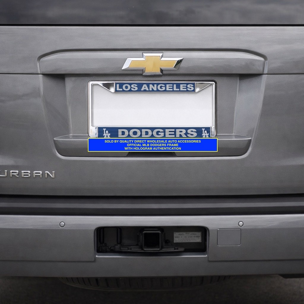LA DODGERS BASEBALL ✅ AUTHENTIC MLB Metal License Plate Frame 🚚💨BEST GIFT 🎁